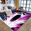 Ghostface Pattern Rug, Indoor/Outdoor Mat, for Picnic, Gameroom, Bedroom, Office, Living Room, Home Decor Carpet, Birthday Gift