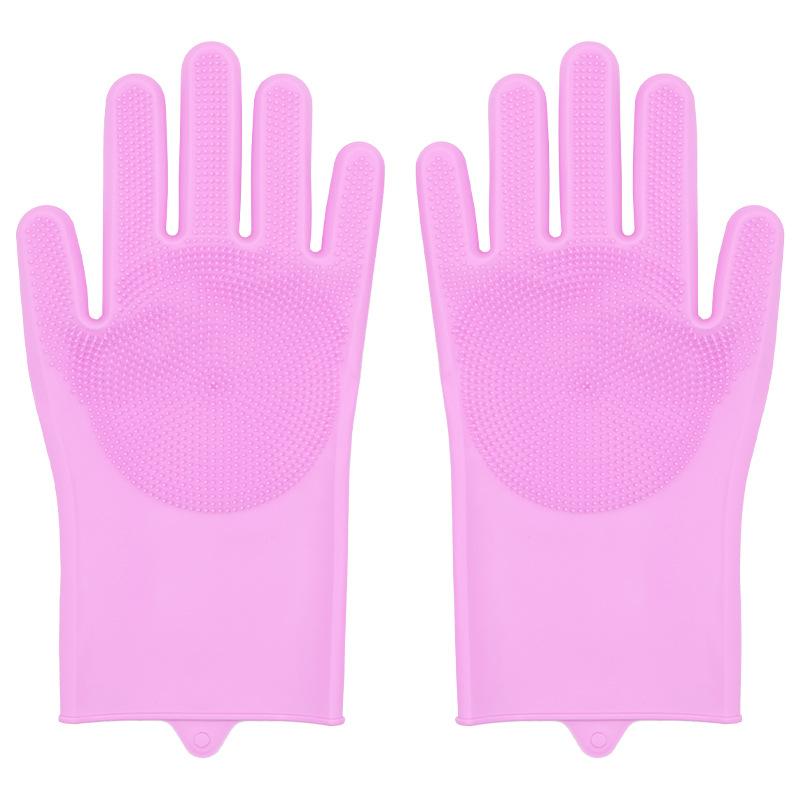 Pet Bathing Gloves, Anti-scratch and Anti-bite Cleaning Supplies for Dogs and Cats, Golden Retriever Bathing and Massage Brushes for Dogs and Cats