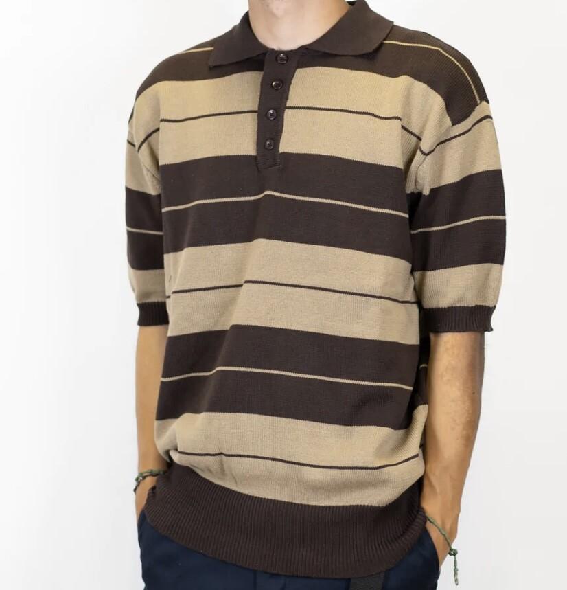 FB County Футболка-поло Чарли Браун Коричневый / Загар Унисекс XXXXL