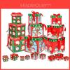 3pc Premium Large Christmas Eve Gift Box Set With Beautiful Lid And Festive Ribbon
