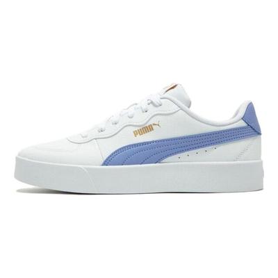 Skye Clean Minimalist Comfortable Low-Top Sneakers Unisex Sneakers White Blue 380147-13