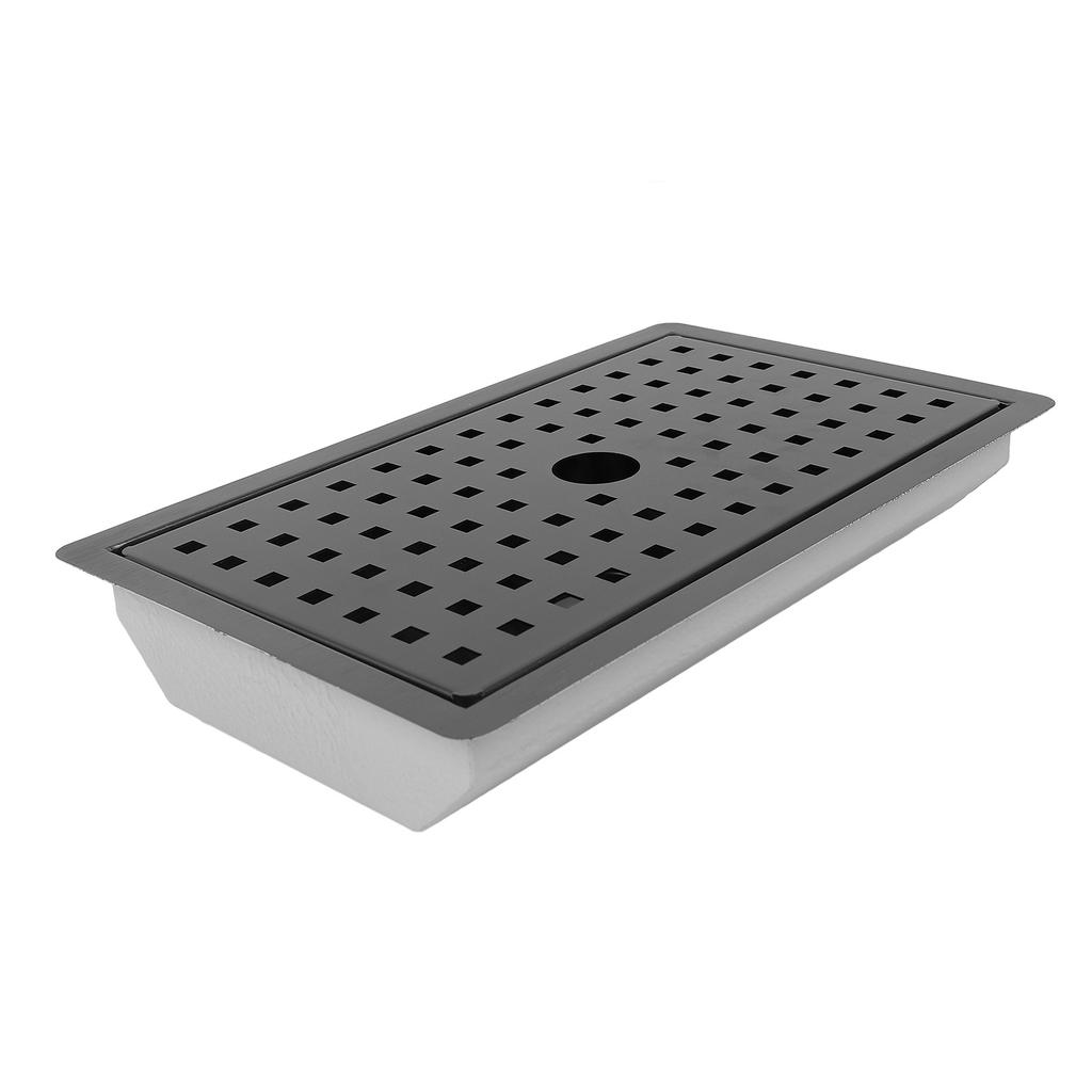 Küchenspüle mit Wasserablaufschale Edelstahl Kleine Barspüle Arbeitsstation Becken für