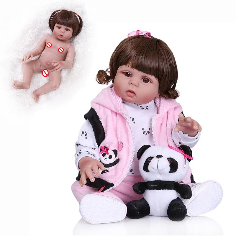 NPK Realistic Silicone Baby Doll 48cm