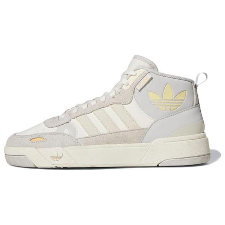 Adidas Originals Post Up Leather Mid-Top Sneakers Women Sneakers Gray GV9329