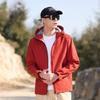 Unisex Waterproof Windproof Hiking Jacket With Hood Breathable Quick-Dry Outdoor Sport Coat Running Climbing