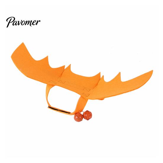 Pet Photo Prop Costume Cat Bat Wings, Halloween Costume, Puppy Cosplay Outfit, Party Cute Wings for Cats Dogs Dress Up Accessory Easy Put On