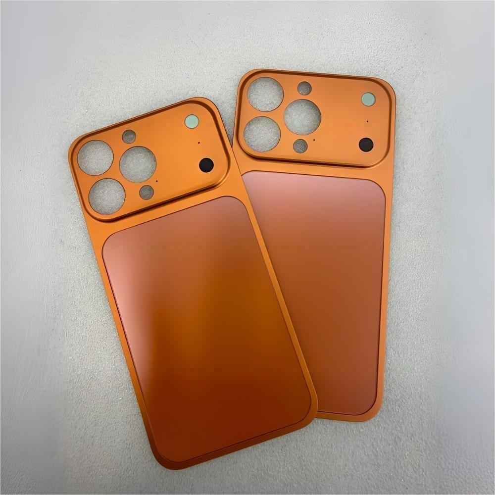 

Instantly Change For iPhone 17 Metal Self Adhesive Phone Backplane For iPhone 16 15 14 13 Pro Max Frosted Color Cover iPhone 13 Pro