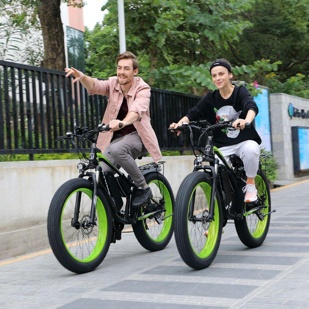 Electric bicycle PHILODO H7 Pro, 1000W motor, 48V 17.5Ah battery, top speed 45 km/h, cruising range 80km, 26x4.0 inch tires