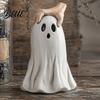 Halloween Party Table Decor Ghost Figurine Cute Statue with Creepy Cape Fingers Spooky Entrance for Home Desk Decor Funny Indoor Atmosphere Props