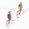 Classic  Bird Brooches For Women Unisex Pearl Animal Pins Banquet Party Backpack Gifts Jewelry Accessories