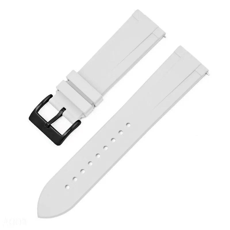 

Ремінець преміум-класу з фторкаучуку Швидкоз’ємний ремінець для Omega, Rolex Seiko, пряжка з нержавіючої сталі 20/22 мм, ремінець для годинника, браслет для чоловіків, жінок 22mm