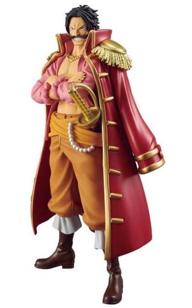 Banpresto One Piece DXF Grand Line Series Special Gold Roger Figure 20cm Multicolor D.