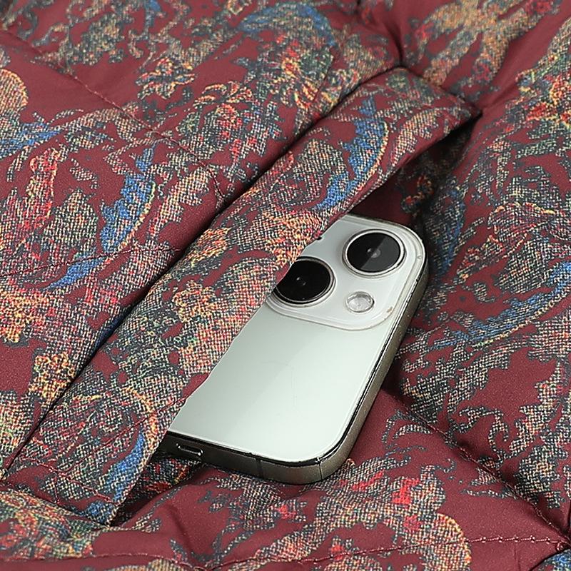 Women's Lightweight Warm Padded Jacket - Ideal for Middle-Aged and Elderly - Close-Fitting Inner Lining for Mothers and Grandmas