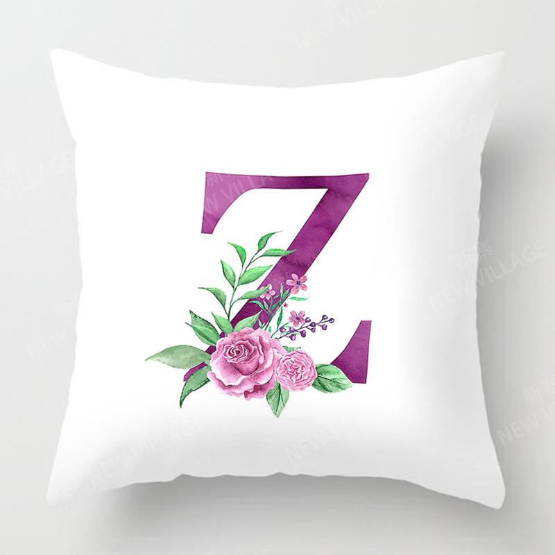Nordic Fall Home Decor Autumn Throw Pillow Case Sofa Cushion Cover Modern 45X45Cm 45*45 50X50 60X60Cm 40*40Cm 35X35 Letter
