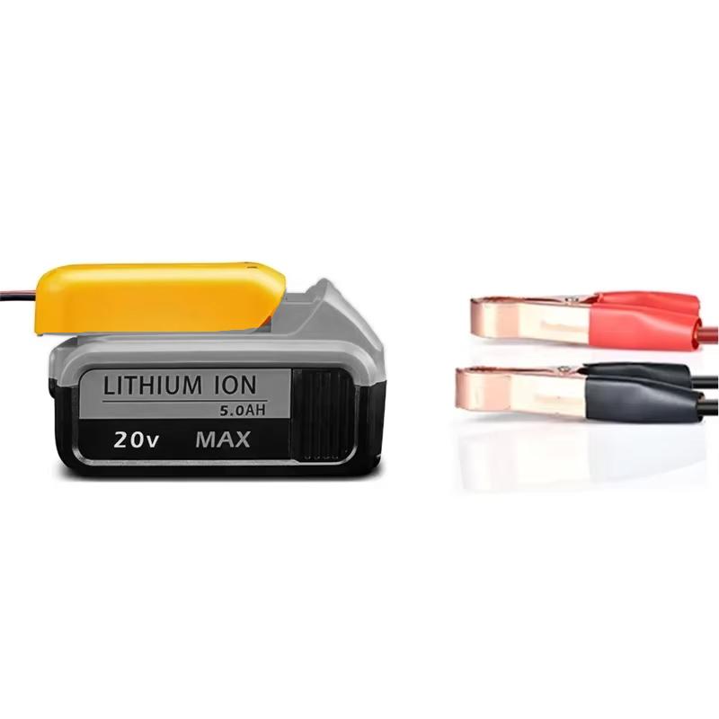 Car Jump Starter Car Booster for Dewalt 18V 20V Battery DCB203 DCB230 Emergency Booster Starting Device Jump Start Tool