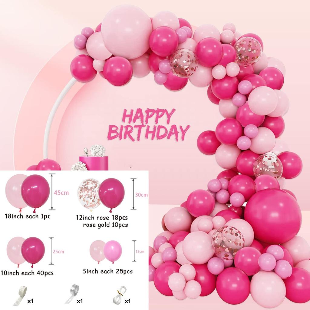 Balloon Set Wedding Birthday Party Arrangement Balloon Set Party Decoration Balloon Chain Set
