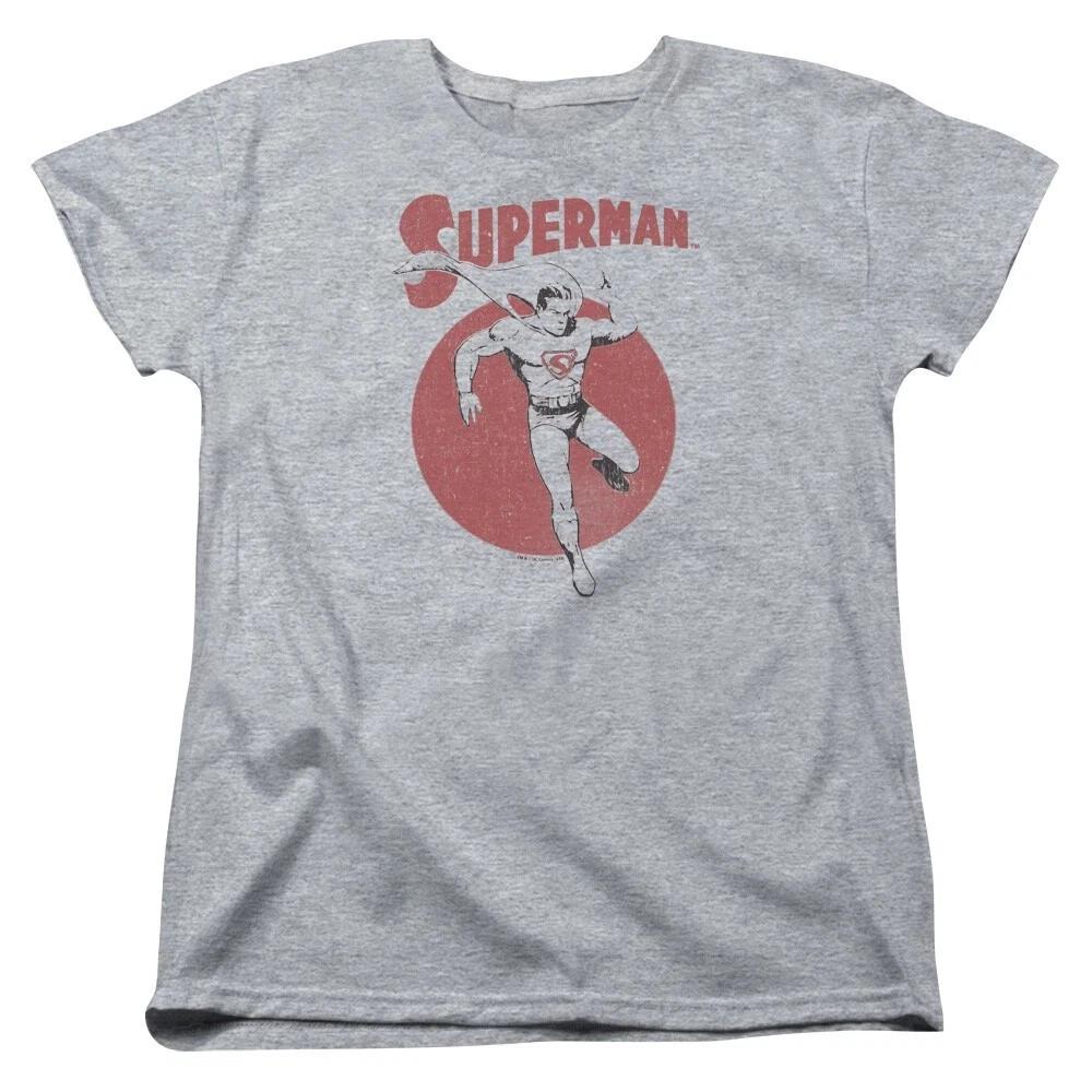 Superman  Vintage Sphere  Women s T-Shirt 2XL