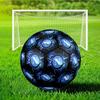 Napoli Blue Energy Symbol Size 5 Soccer Ball, Suitable for Training and Matches, High-Elasticity, Wear-Resistant Material Gift for Fan