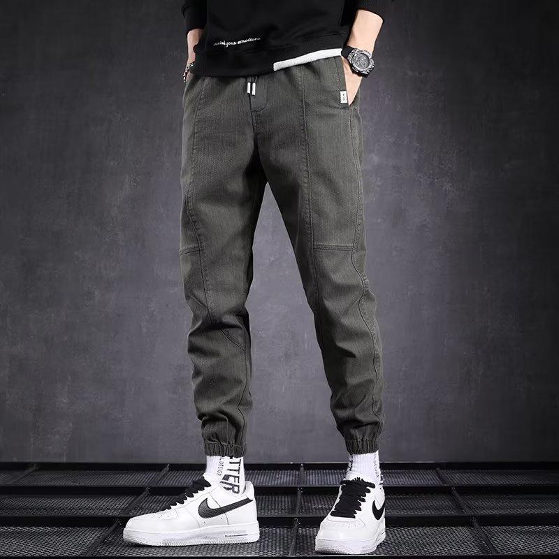 Casual Overalls Men's Autumn New Thin Loose Harlan Sports Tooling Leggings