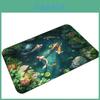 Modern Koi Fish 3d Diatomaceous Earth Bath Mat With Absorbent Non Slip Design For Bathroom And Hallway