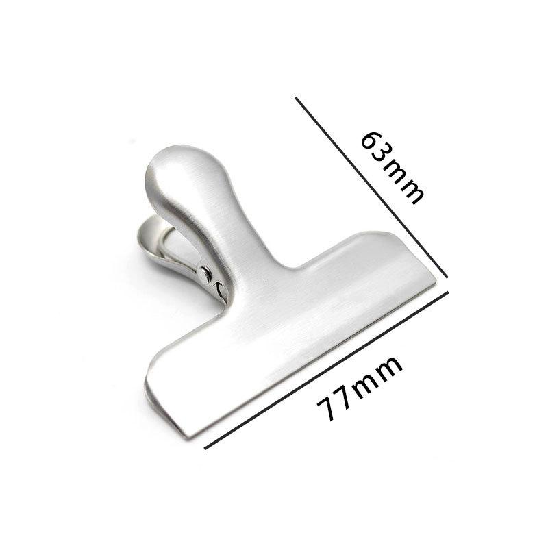 Nordic Color Stainless Steel Binder & Snack Clips.