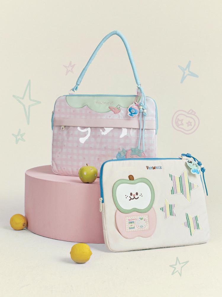 Vanwalk Fruity Friends Laptop Pouch [Strawberry]