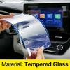 Car GPS Navigation Screen Protector Trim For Toyota Corolla Cross XG10    2024 2025 Tempered Glass Film Anti-Scratch
