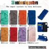 Suitable for Huawei Nova7 Mobile Phone Leather Case, Sony L4 Butterfly Embossed Card Holder Protective Case A31