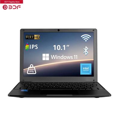 10,1 Zoll Computer Laptops Quad Celeron N4020 8GB+128GB Netbook Windows11 Webcam Office