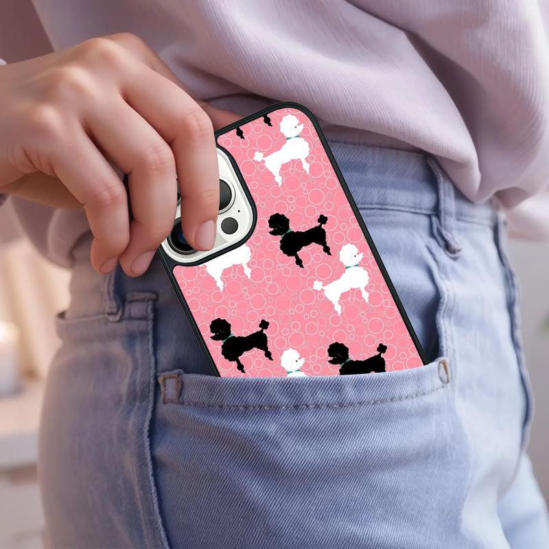 Funny Poodle Design Phone Case For IPhone 18 17 Air 15 16e 14 13 Pro Max Coque 12 11 Pro Max PLUS cover