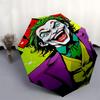 1pc Joker Laughing Automatic Open, Windproof, Compact Travel Umbrella, Gift for Birthday, Christmas, Business 93056