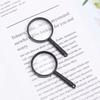 10-20PCS/Pack Black Mini Magnifying Glasses Handheld Reading Magnifiers Lightweight Portable Observation Tools Class Rewards ZYF