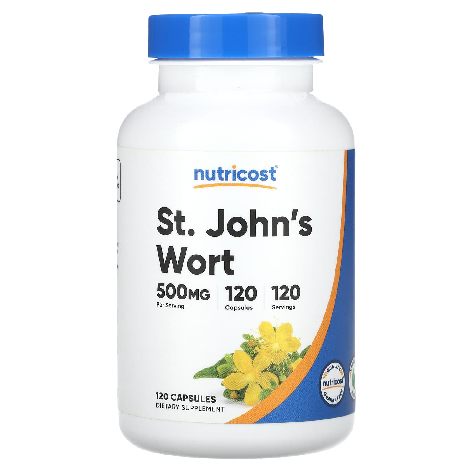 

St. John s Wort, 500Mg, 120 Capsules