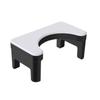 Prefabricated Two-tone Bathroom Toilet Seat with Footrest [WCED4B4]