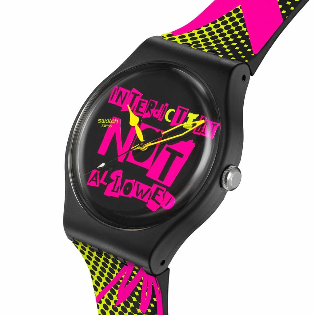 Swatch DISTORT MODE SO32B121 Black Watch,