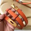 Double-Sided Head Layer Cowhide Belt Women's Fashion All-Match Four Seasons Recommended Clothes Accessories Free Size