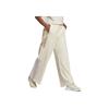 Adidas Originals Classic Three Stripes Wide Leg Sports Pants Women Bottoms White HM1706