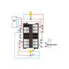 1x Digitální displej Inteligentní regulátor teploty Termostat REXC400FK02V*AN