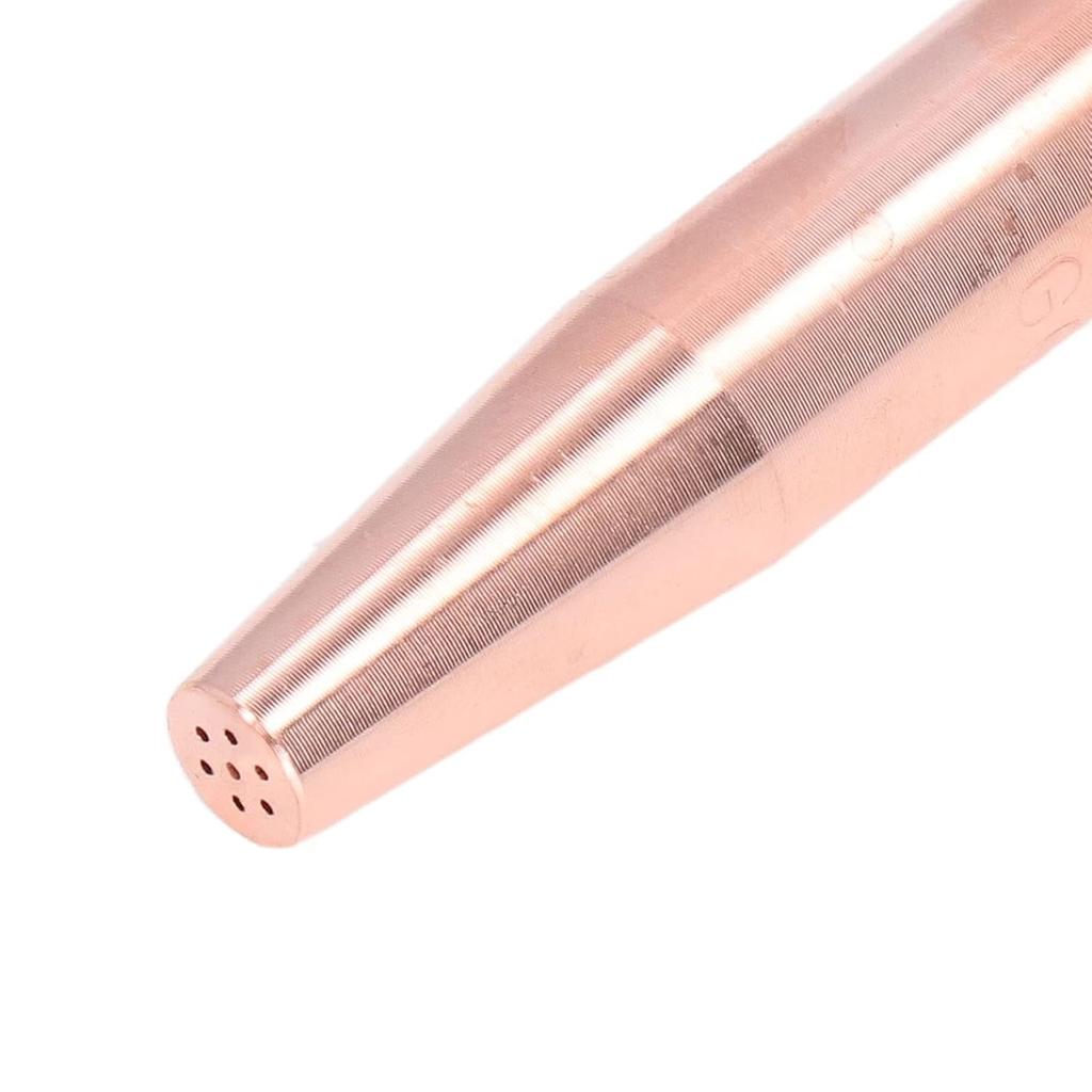 5Pcs G02-0 Acetylene Flame Torch Tip Isobaric Cutting Nozzle All In One Equal Pressure Cutting Tip Gas Welding and Cutting Kits with Storage Boxes