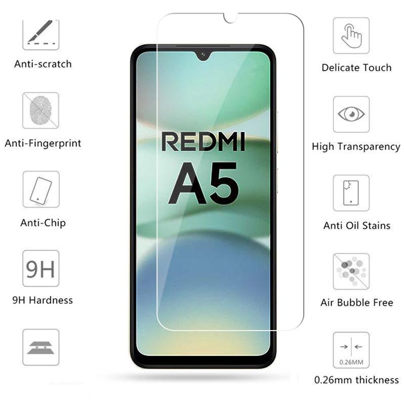 3KS Ochranné sklo na displej pro Redmi A5 Tvrzené skloHD Ochranná fólie na telefon RedmiA5