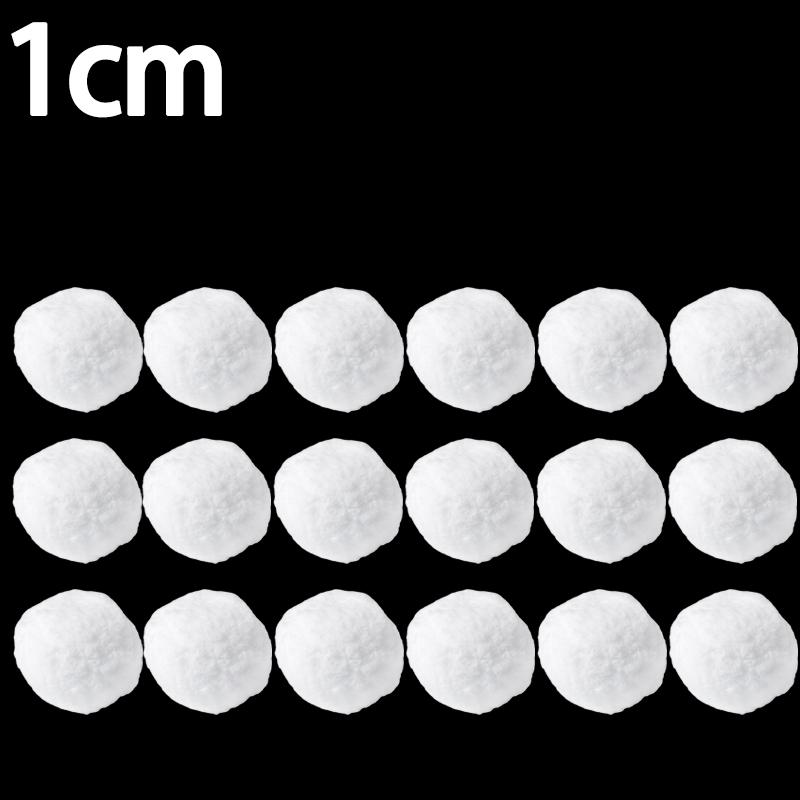 

Snow Balls White Fur Pompom Hairball for Xmas Tree Pendant Kids Play Toys Indoor Outdoor Toy Christmas Decoration Snowballs 1PC