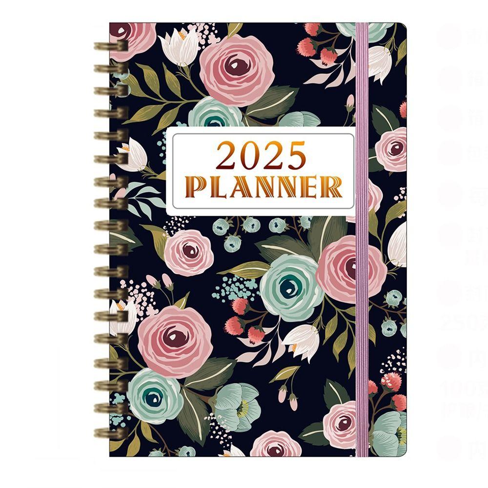 

Английский Ежедневник А5 Список дел Дневник Блокноты для записей Планировщик расписания на 2025 год Блокнот Канцелярские товары Style A7