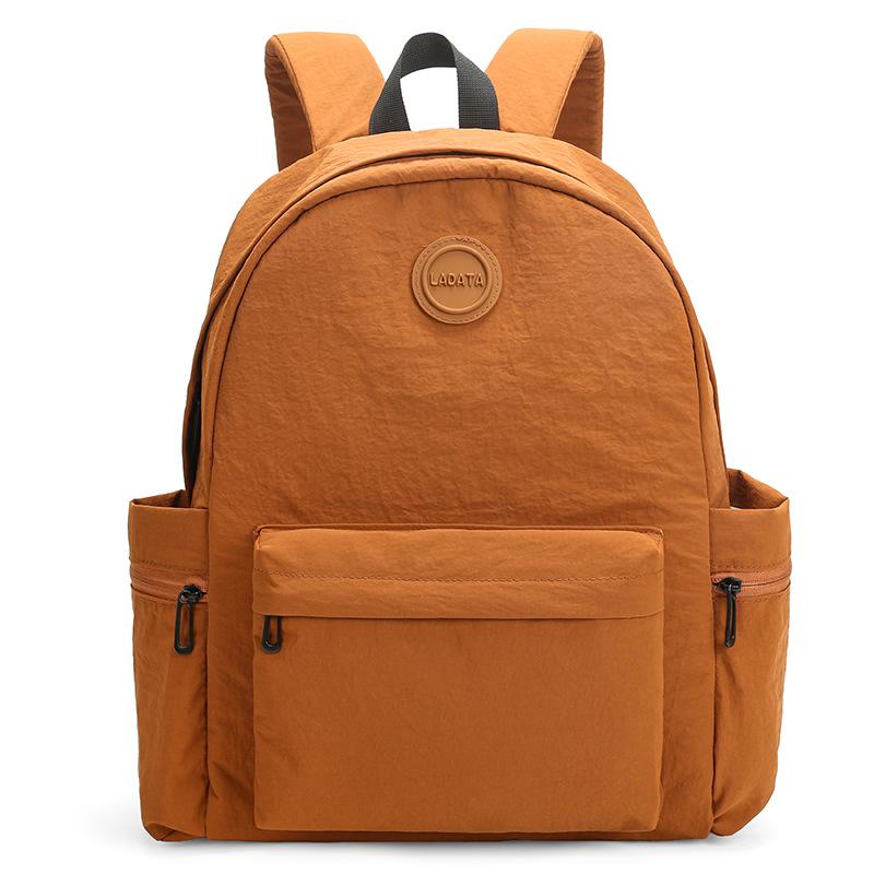 Schoolbag Premium sense casual backpack female college student simple lightweight schoolbag large capacity commuter high quality backpack