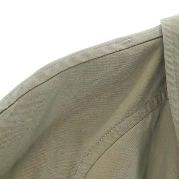 Durban Stainless Collar Coat 100B6 Khaki Men's Used