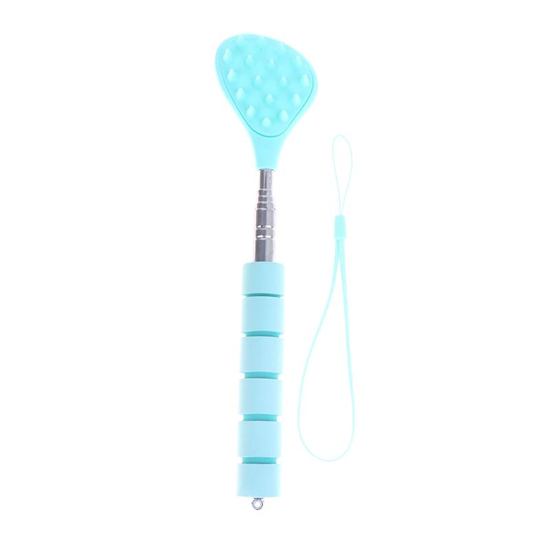 Extendable Cactus Back Scratcher With 2 Size Spikes Retractable One-Hand Itch Stick For Men & Women Portable Point Massage Stick