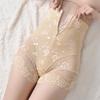 Guaine Pizzo Guaina Pantaloncino Body Shaper Sexy con Zip Doppia Controllo Pantaloncini Shapewear Donna Sexy Fascia Vita in Pizzo