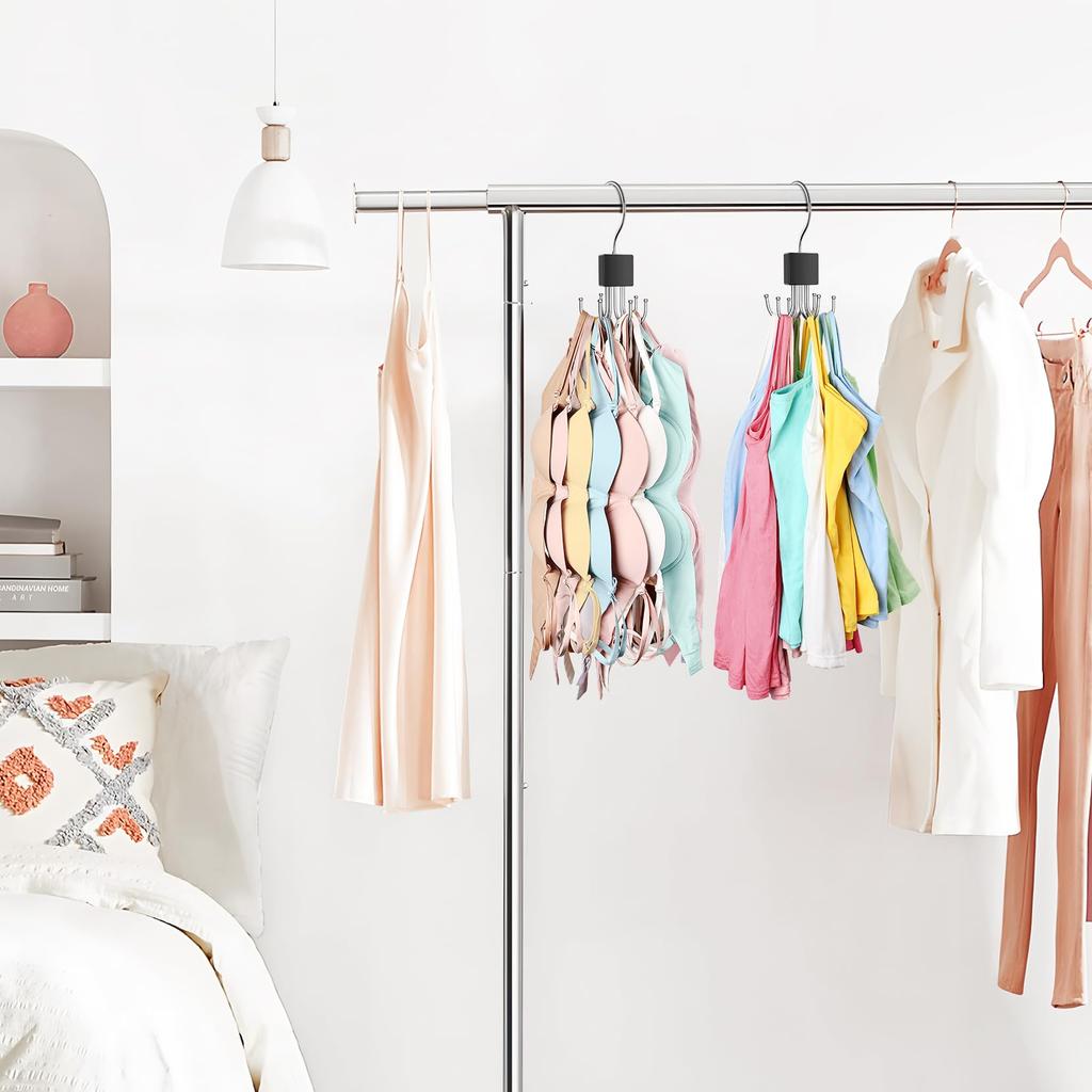 Tank Top Hanger Bra Hangers for Closet Organizer Storage Capacity Space Saving Bra Organizer Closet Organizers and Storage