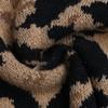 2026 Autumn/Winter Leopard Print Lace-up Round Neck Cardigan Sweater