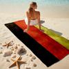 1pc Flag German Beach Towel, Comfortable and Thick, and Swimming/Bath/Picnic/Camping Towel, Suitable for Seaside Beaches
