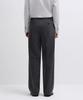 Musinsa Standard Real Wide Hidden Banding Slacks [Medium Gray]